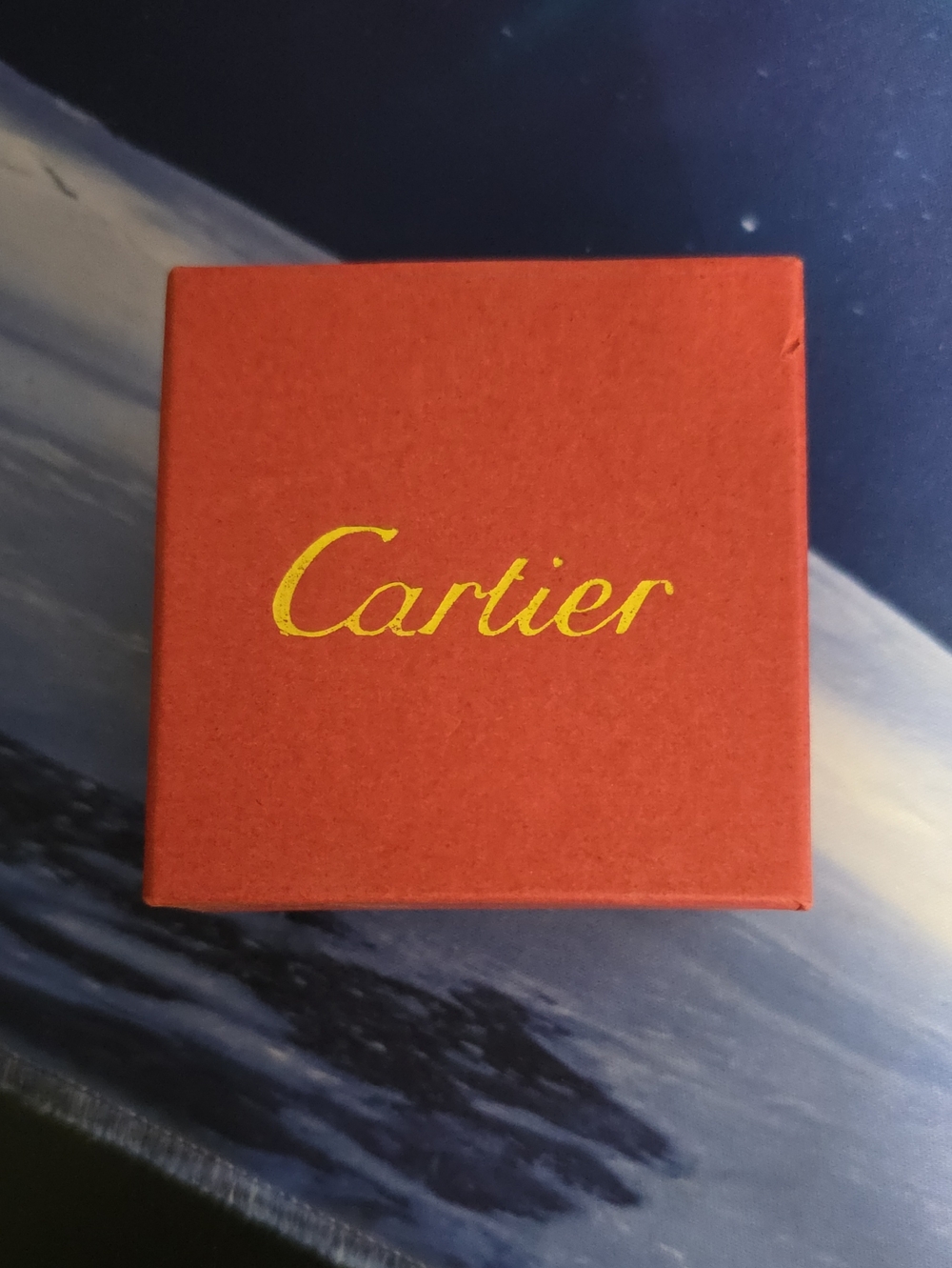 Cartier Red Jewelry Box - Cartier 2.75 Inches X 2.75 Inches